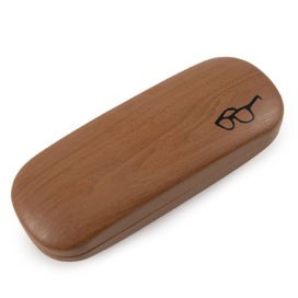 Listing 8 of 9 for Portable PU Wood Grain Glasses Case Hard Case Sunglasses Protector Storage Box