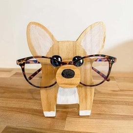 Listing 1 of 4 for Eyeglasses Holder Eyes Glasses Display Stand Animal Wooden Eyeglasses Holde