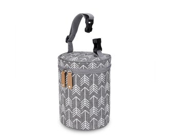 Listing 4 of 8 for Bottle Insulation Bag Stereoscopic Protective Cylinder Infant Milk Bottle Bag