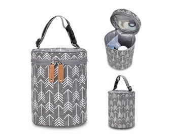 Listing 8 of 8 for Bottle Insulation Bag Stereoscopic Protective Cylinder Infant Milk Bottle Bag