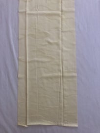 Listing 3 of 8 for Vintage Yellow Cloud Silk Japanese Fabric Piece Kimono Panel
