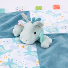 Listing 3 of 6 for Mary Meyer Taggies Drax Dragon Character Blanket
