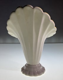 Listing 4 of 7 for Clarice Cliff Fan-Shaped Vase – Royal Staffordshire, England c.1930s–1940s