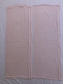 Listing 8 of 11 for Vintage Pale Pink Japanese Silk Kimono Panel Fabric Piece X2