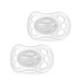 Listing 1 of 7 for MEDELA SOOTHER NEWBORN TRANS UNISEX 0-2MTH 2PK