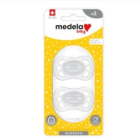 Listing 2 of 7 for MEDELA SOOTHER NEWBORN TRANS UNISEX 0-2MTH 2PK