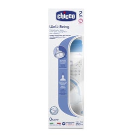 Listing 2 of 2 for CHICCO BOTTLE: WELL-BEING SIL 2M+ 250ML BOY
