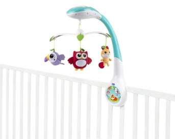 Listing 4 of 4 for CHICCO NEW MAGIC FOREST COT MOBILE PROJECTOR
