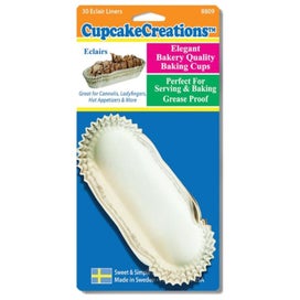 Listing 2 of 2 for CUP CAKE CREATION ECLAIR & APPETIZER LINER 30PCS