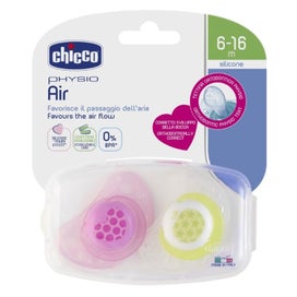 Listing 1 of 1 for CHICCO SOOTHER: PHYSIO AIR 6-16M 2PK - GIRL