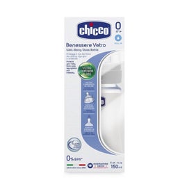 Listing 2 of 2 for CHICCO BOTTLE GLASS: WELL-BEING SIL 0M+ 150ML