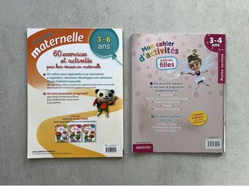 Listing 2 of 14 for NEW French Activity Books : Ages 3-6 & Ages 3-4