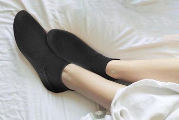 Listing 2 of 5 for Castor Oil Pack Wrap for Feet Castor Oil Compress for Women Ankle Support -Black
