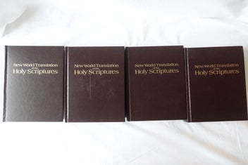 Listing 2 of 17 for New World Translation of the Holy Scriptures 4vol. Large Print Bible (SKU BK42)