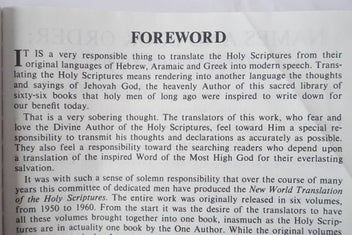 Listing 8 of 17 for New World Translation of the Holy Scriptures 4vol. Large Print Bible (SKU BK42)