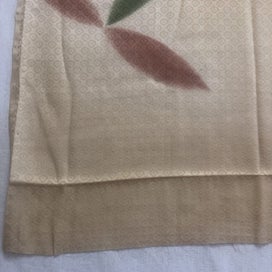 Listing 8 of 12 for Vintage Japanese Woven Silk Fabric Pieces Kimono Panels X2