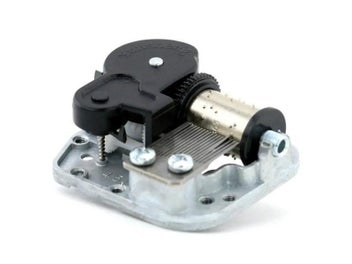 Listing 4 of 9 for Music Box Movement Castle In The Sky DIY 18 Tones Christmas Clockwork With