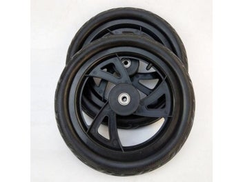 Listing 6 of 9 for ALWAYSME 2PCS-Pack 12 Inches Soild No Flat Wheels With Bearing For Kids Child