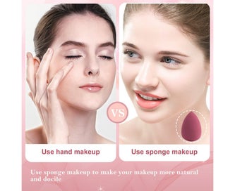 Listing 4 of 4 for 4PCS Makeup Foundation Sponge Puff Cosmetic Beauty Egg