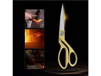 Listing 7 of 10 for Galvanized Alloy Stainless Steel 8/9/10 Inch Clothes Fabric Sewing Leather