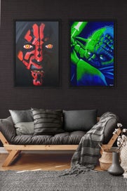 Listing 5 of 5 for "Brush Strokes, He Has" — A3 Yoda Fine Art Print