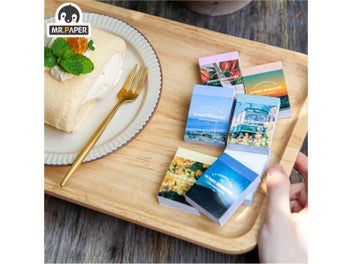 Listing 4 of 10 for Mr.paper 8 Design Ins Style Japanese Romantic Frame Sticker DIY Mini Pocket