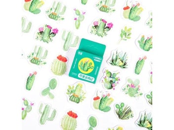 Listing 8 of 10 for 46 Pcs/set Autumn Flower Sticker For Diary/Planner Decoration