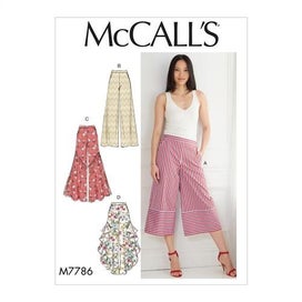 Listing 1 of 2 for McCalls Pattern 7786 Misses' Pants 14-16-18-20-22