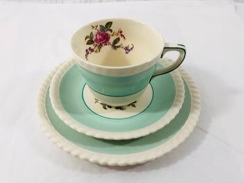 Listing 1 of 4 for Johnson Bros Aqua Blue Trio (20669)