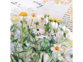 Listing 5 of 9 for 40pcs/pack Floral Diary Sticker Label Scrapbooking Sticker Handbook Decoration