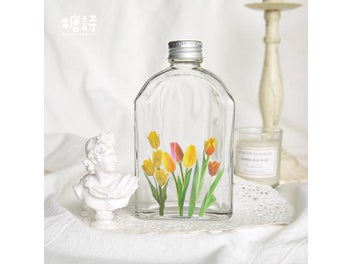 Listing 6 of 9 for 40pcs/pack Floral Diary Sticker Label Scrapbooking Sticker Handbook Decoration