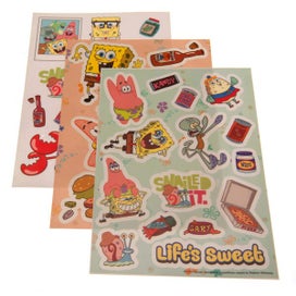 Listing 2 of 4 for SpongeBob SquarePants Tech Stickers -55 vinyl self adhesive tech stickers