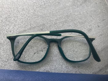 Listing 4 of 8 for Dark Green Bailey Nelson Hand Crafted Glasses Frames - Brand New