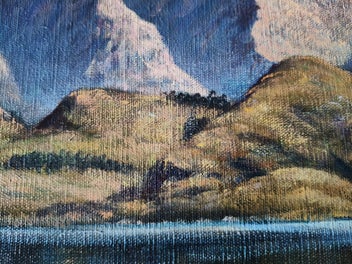 Listing 10 of 13 for Oil Painting on Canvas 'Wanaka'