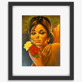 Listing 2 of 8 for Lisa Rose by JH Lynch | Vintage Wall Art | Framed Print 1/5
