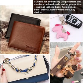 Listing 4 of 9 for 6.5mm Letter and Number Punch Stamp Set NZ Clearance