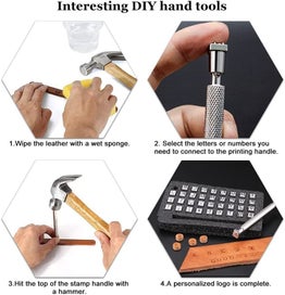 Listing 5 of 9 for 6.5mm Letter and Number Punch Stamp Set NZ Clearance