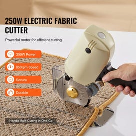 Listing 2 of 14 for Fabric Cutter 250W Electric Rotary Fabric Cutting Machine 1.1" Thickness
