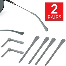 Listing 4 of 4 for 2pairs Silicone Temple End Tip Repairs for Eyeglasses Sunglasses Spectacles G...