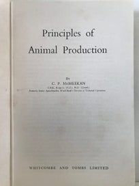 Listing 4 of 9 for PRINCIPLES OF ANIMAL PRODUCTION by C.P. McMeekan 1966