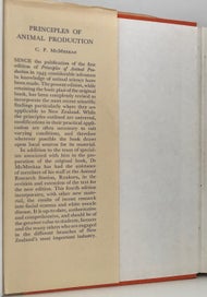Listing 3 of 9 for PRINCIPLES OF ANIMAL PRODUCTION by C.P. McMeekan 1966