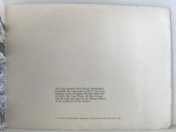 Listing 6 of 6 for THE HILL OF WOOL: A Bulletin for Schools 1965