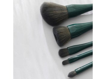 Listing 7 of 10 for 5Pcs Shell Portable Makeup Brush Set HD Mirror Soft Fiber Hair Cosmetic Brush