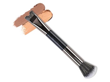 Listing 5 of 7 for 2X 2-In-1 Nose Contour Brushes Brush Fluffy Brush Angled Tilt Brush Nose Brushes