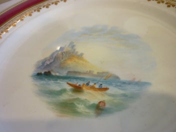 Listing 4 of 4 for 1873 THOMAS FORD.H/PAINTED PLATE