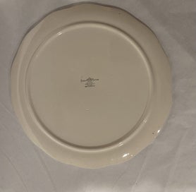 Listing 3 of 5 for SALE! Crown Devon Large Red Floral Platter - Stunning