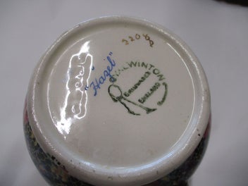 Listing 4 of 4 for SH 976 - Royal Winton Medium JUG - HAZEL - England - All Over Floral