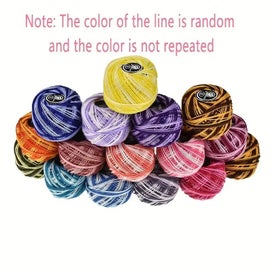 Listing 3 of 6 for Box Of 16 Rolls Sewing, Crochet Thread, Embroidery Thread - Multi Colour