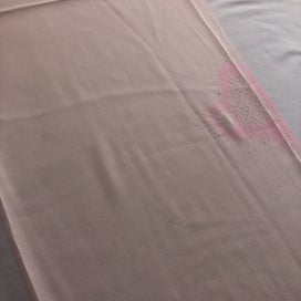 Listing 11 of 19 for Vintage Pink Japanese Silk Hand Dyed Shibori Fabric Pieces x2 Kimono Panels
