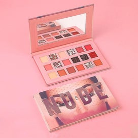 Listing 4 of 5 for 18 Color Eyeshadow Nude Palette, High Pigment Shimmer Matte Glitter Eyeshadow Ma